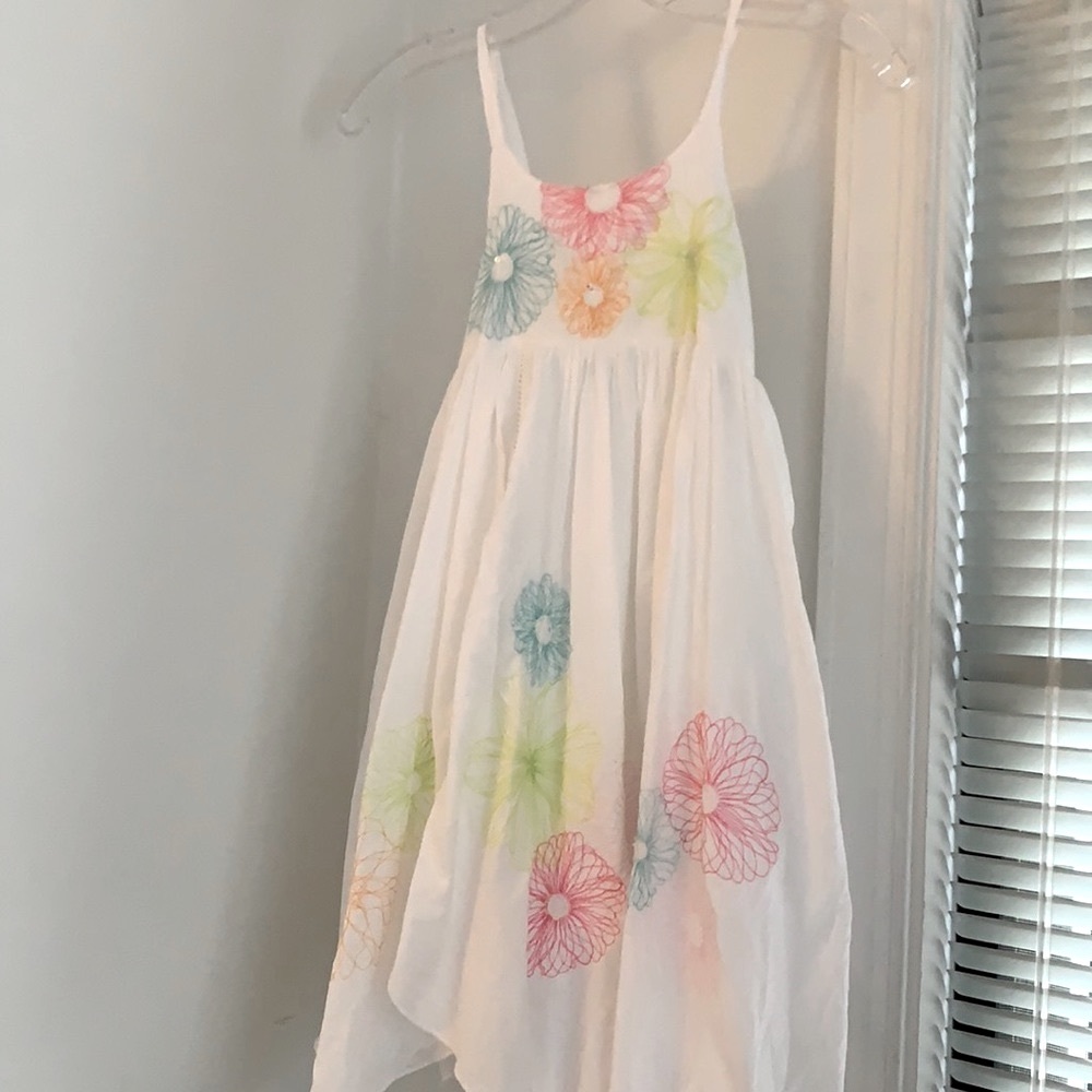 Mimi and Maggie handkerchief hem dress